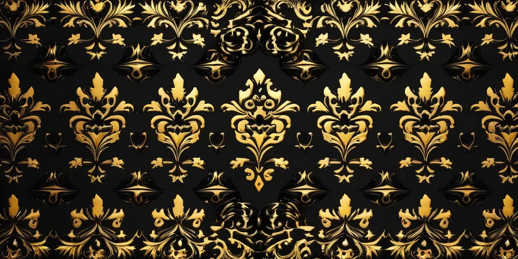 black and gold wallpaper