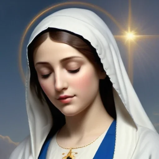 virgin mary clip art