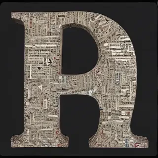 letters as images