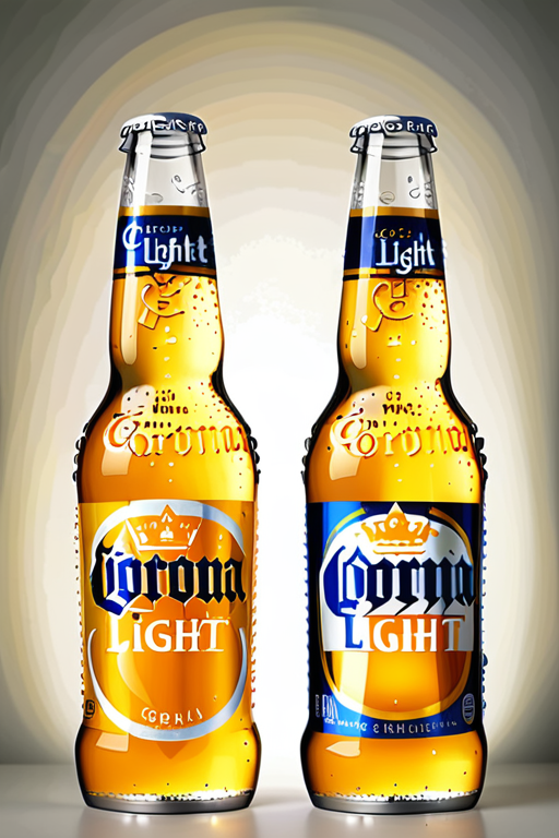 how many calories in corona light