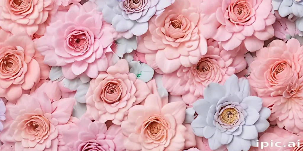 pastel aesthetic flower wallpaper