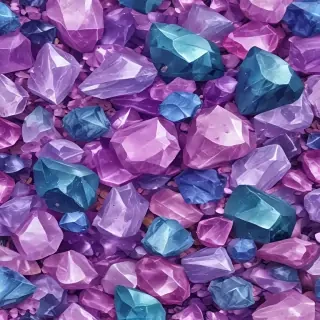 crystals background