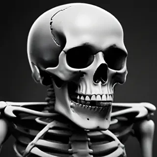 skeleton iphone wallpaper