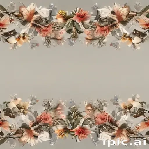 floral border png