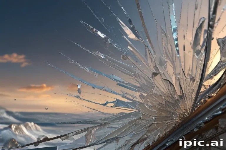 wallpaper broken glass