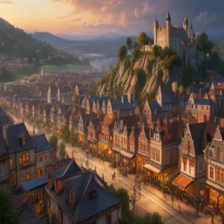 town background
