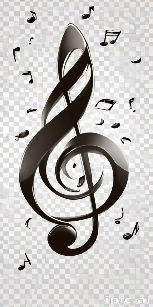 music note transparent background