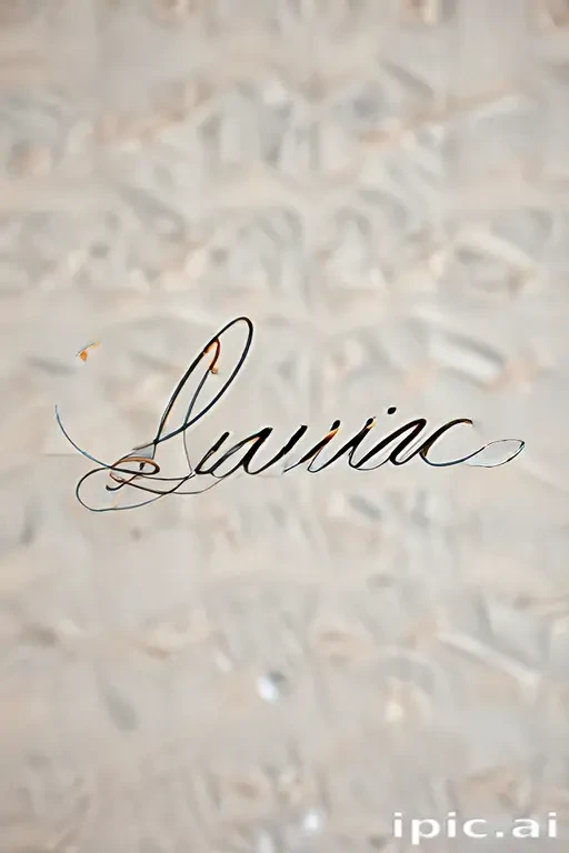 laura in cursive
