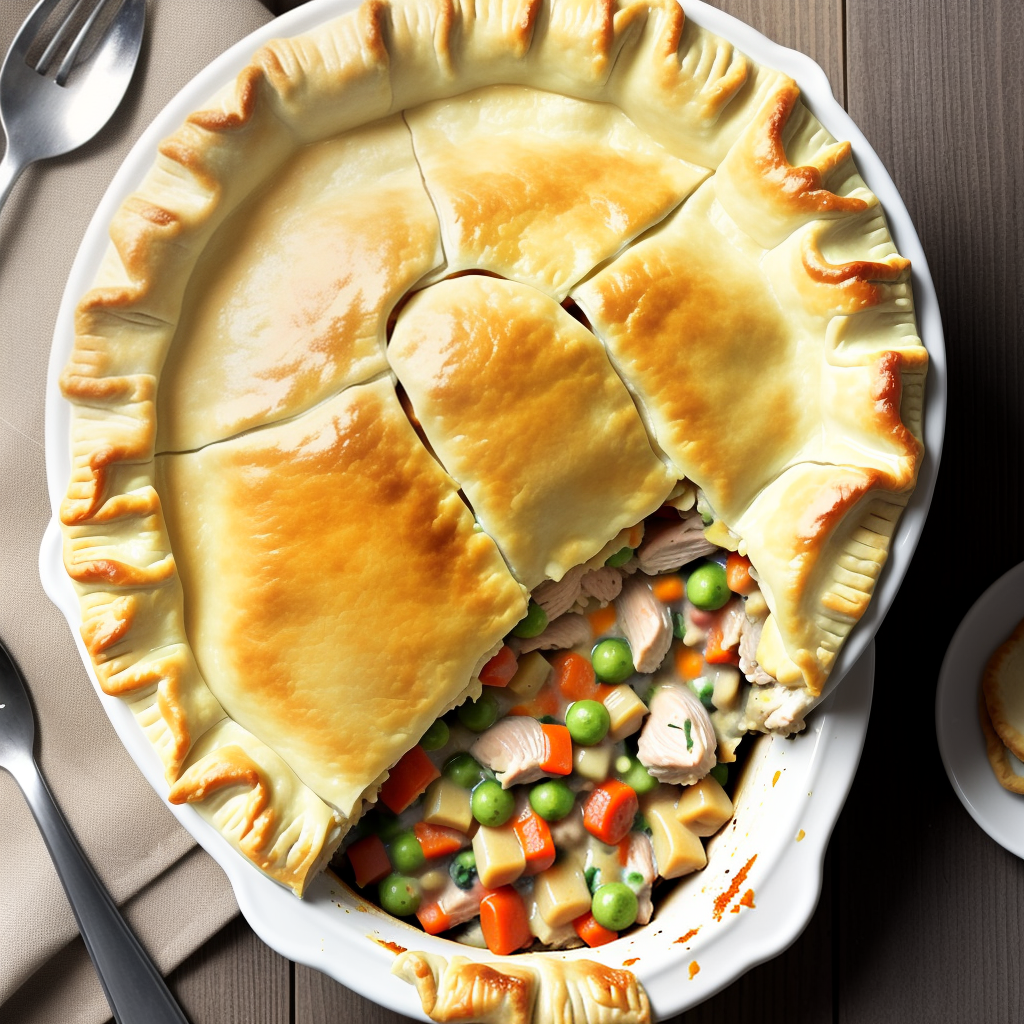 what to serve with chicken pot pie