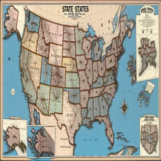 map of states