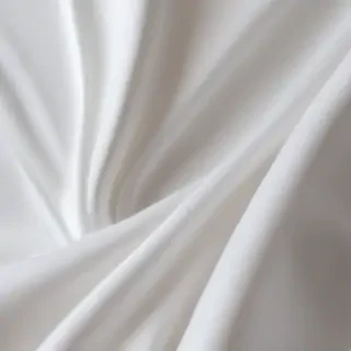 white fabric background