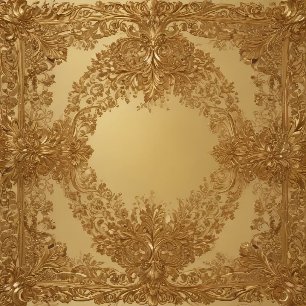 golden border