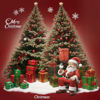 astetic christmas wallpaper