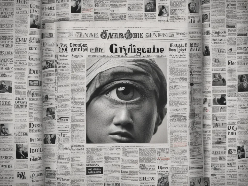 newspaper collage png