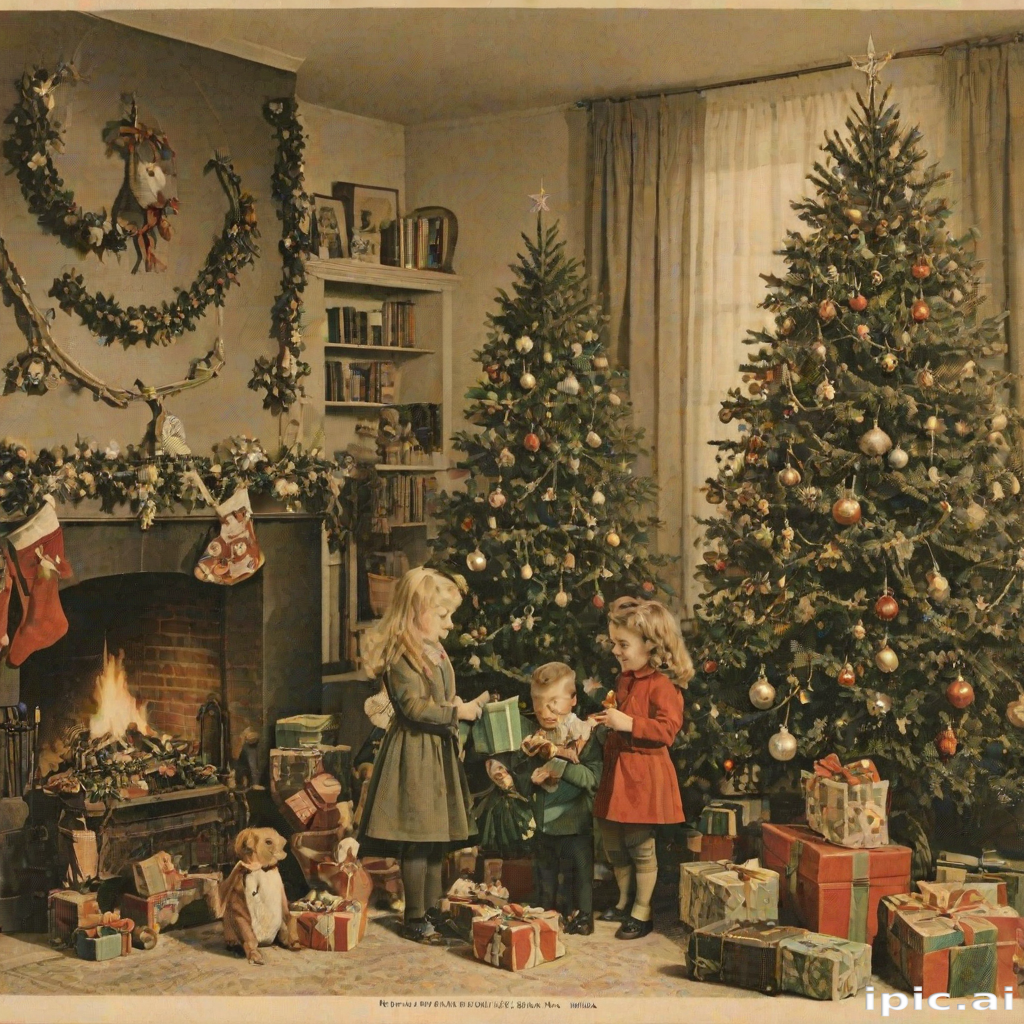xmas vintage images