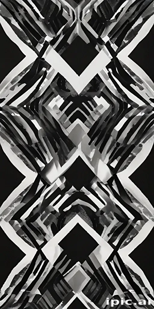 black and white pattern