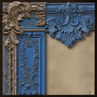 blue borders