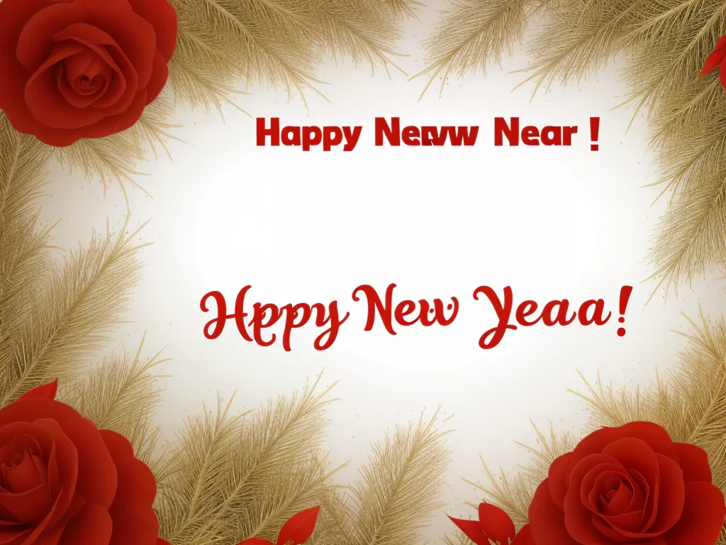 happy new year desktop background