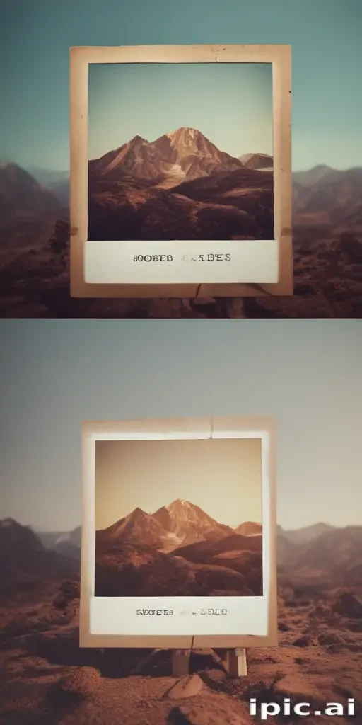 polaroid mockup
