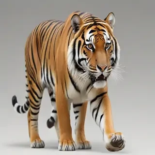 tiger transparent