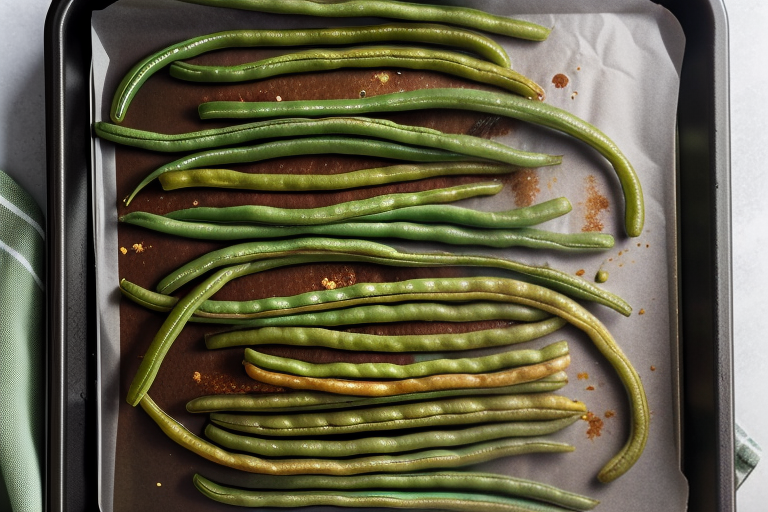 oven roasted frozen green beans