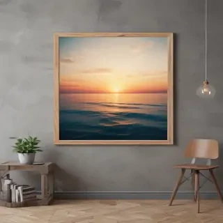 free wall art mockup