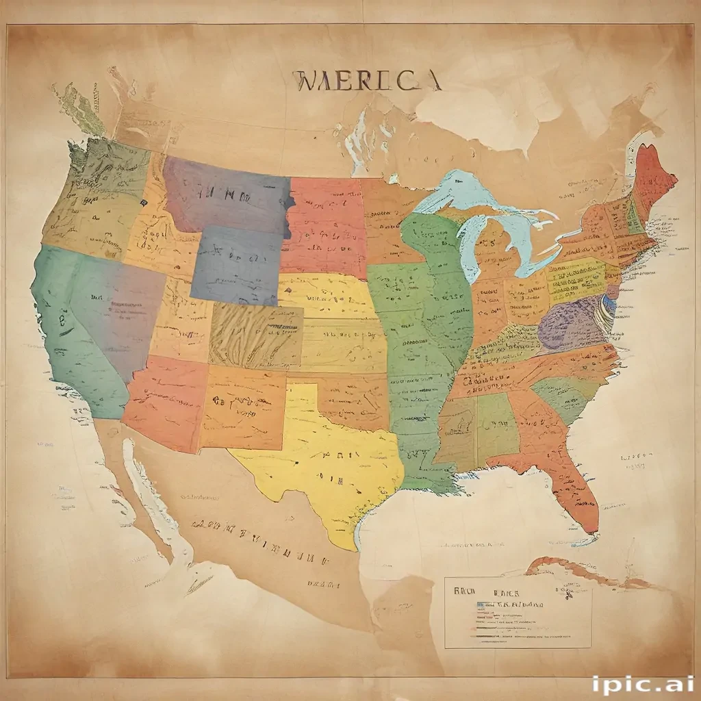 america map