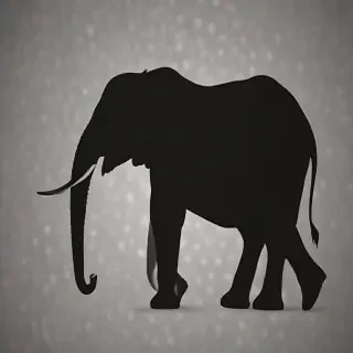 elephant silhouette