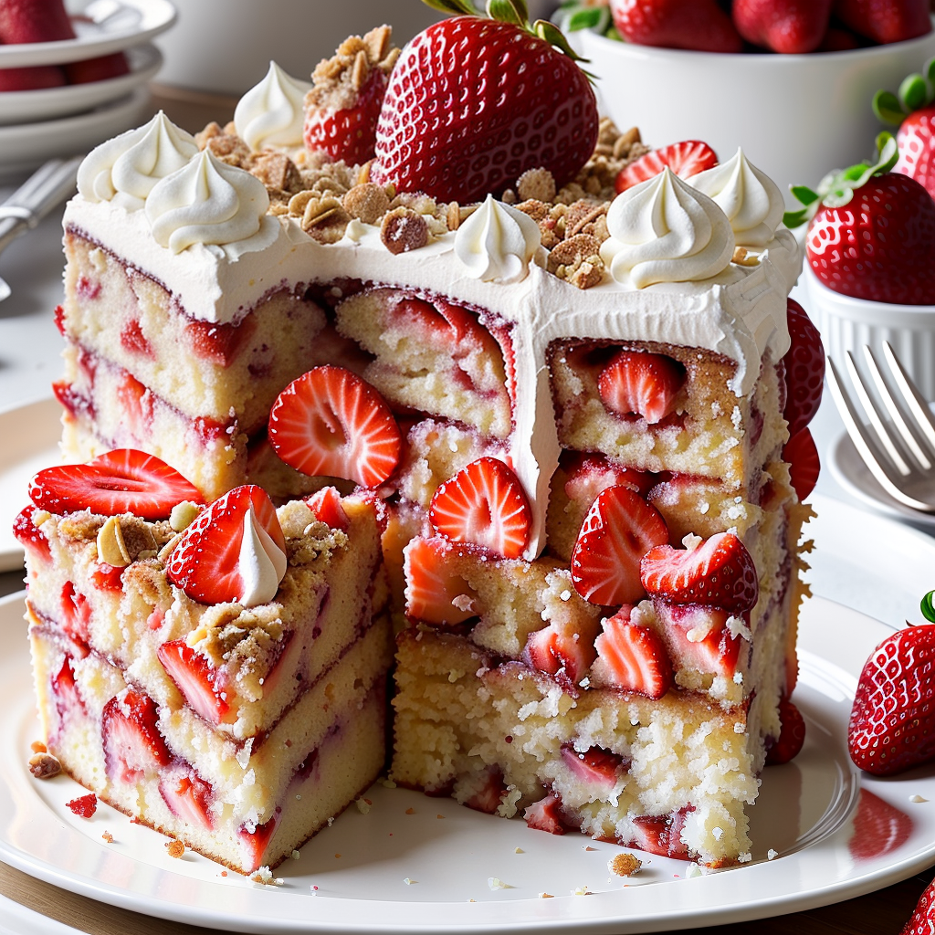 strawberry crunch cake near me