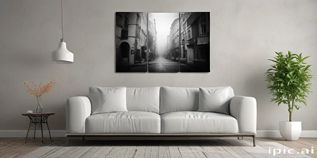 wall art mock up