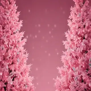 pink christmas aesthetic wallpaper