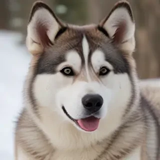 alaskan husky shepherd