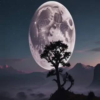 aesthetic moon wallpaper iphone