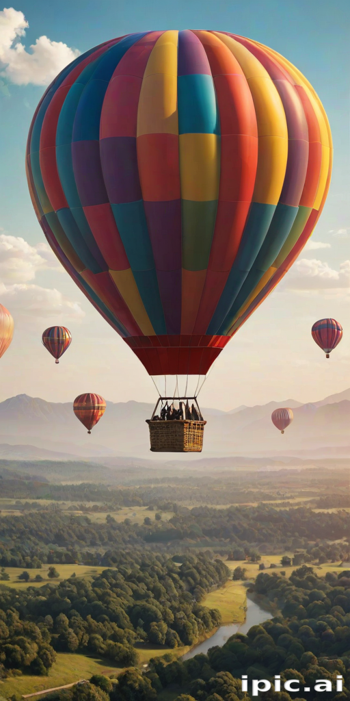 hot air balloon png