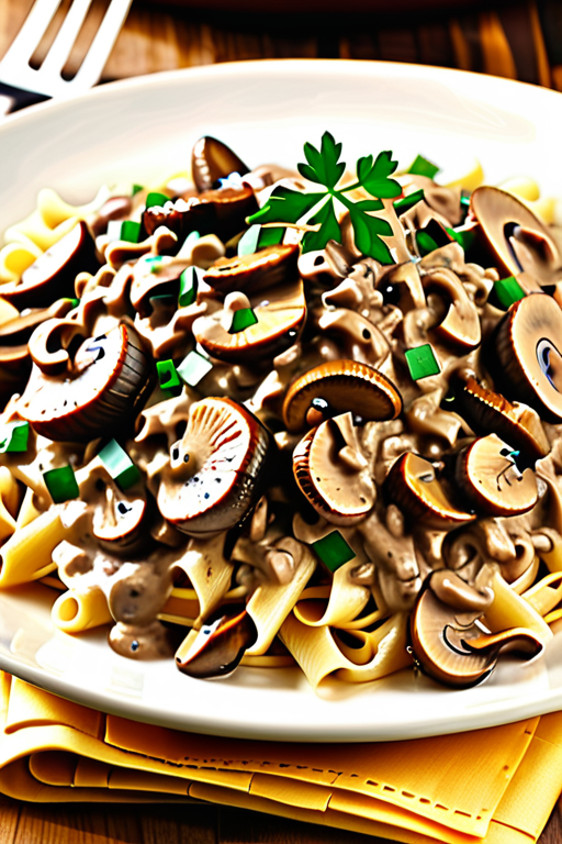 no mushroom beef stroganoff recipe