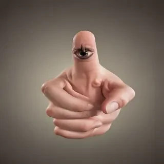 finger pointing at you