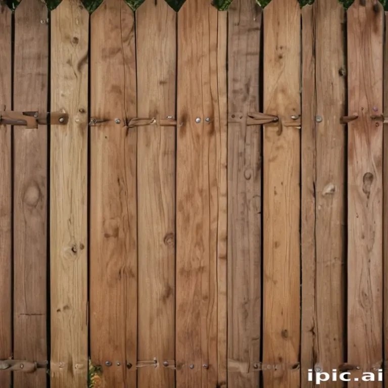 wood fence png