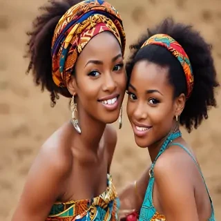 cute african women