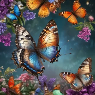 butterflies png