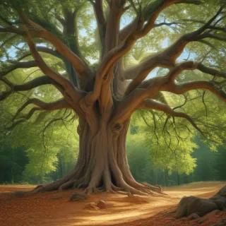 tree drawing images