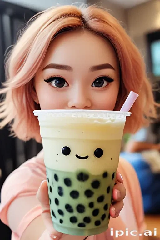 boba tea cute