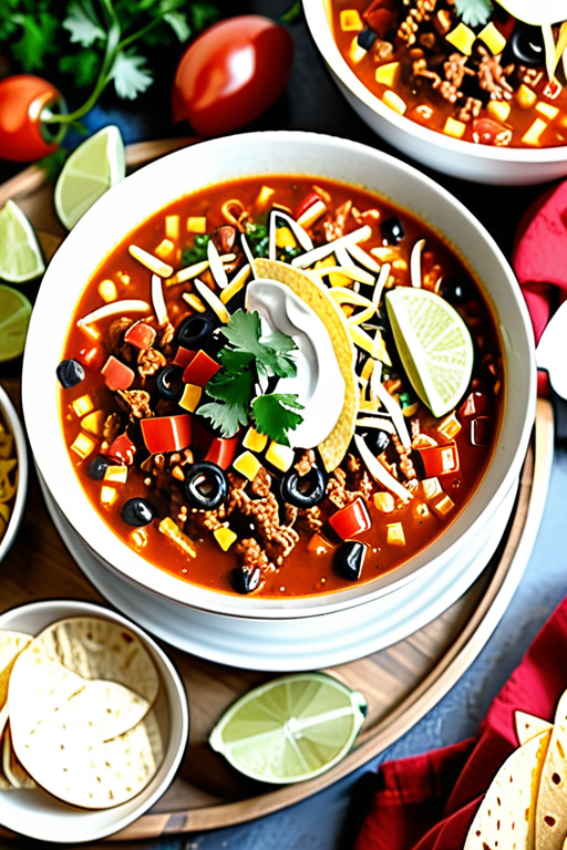 what to serve with taco soup