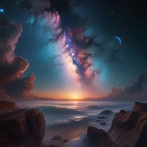 galactic background