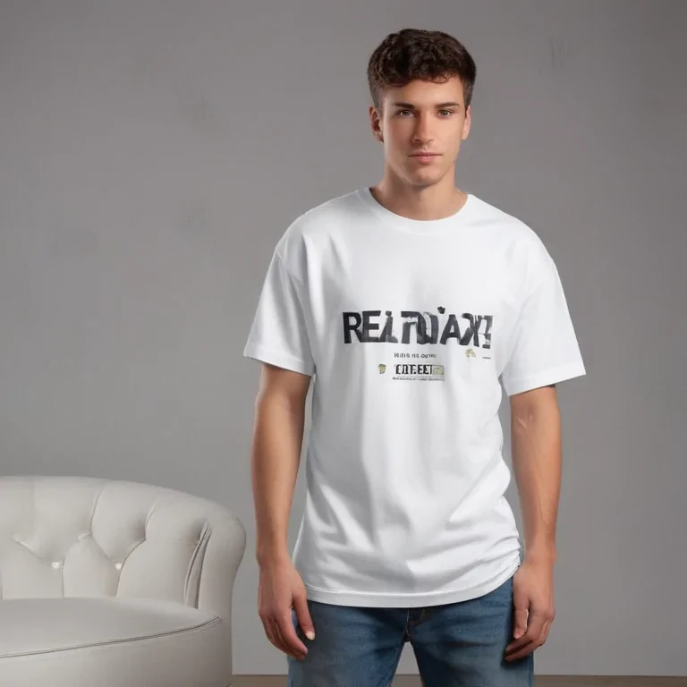 oversized t shirt mockup