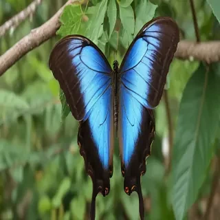 blue morpho butterfly