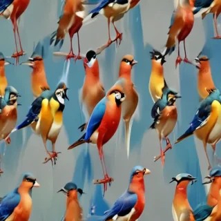 birds transparent
