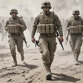 army drawing