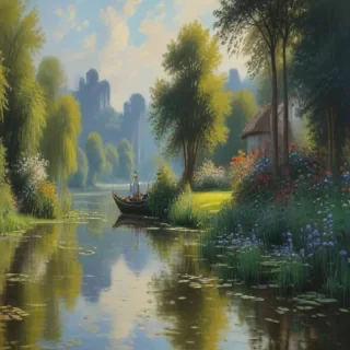 claude monet wallpaper