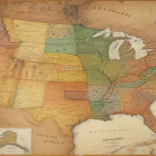 map of united states of america