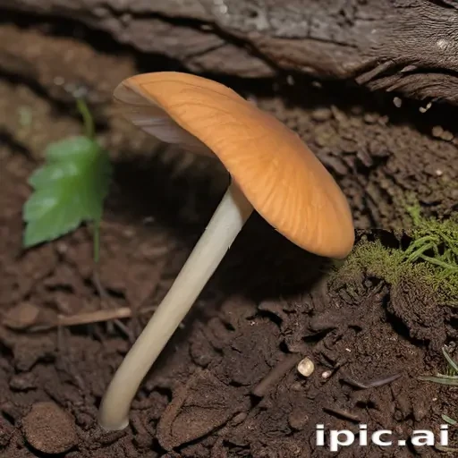 thin stemmed mushroom